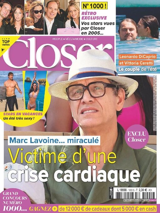 Title details for Closer France by Reworld Media Magazines - Available